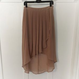 Forever 21 | Flowy High Low Blush Skirt